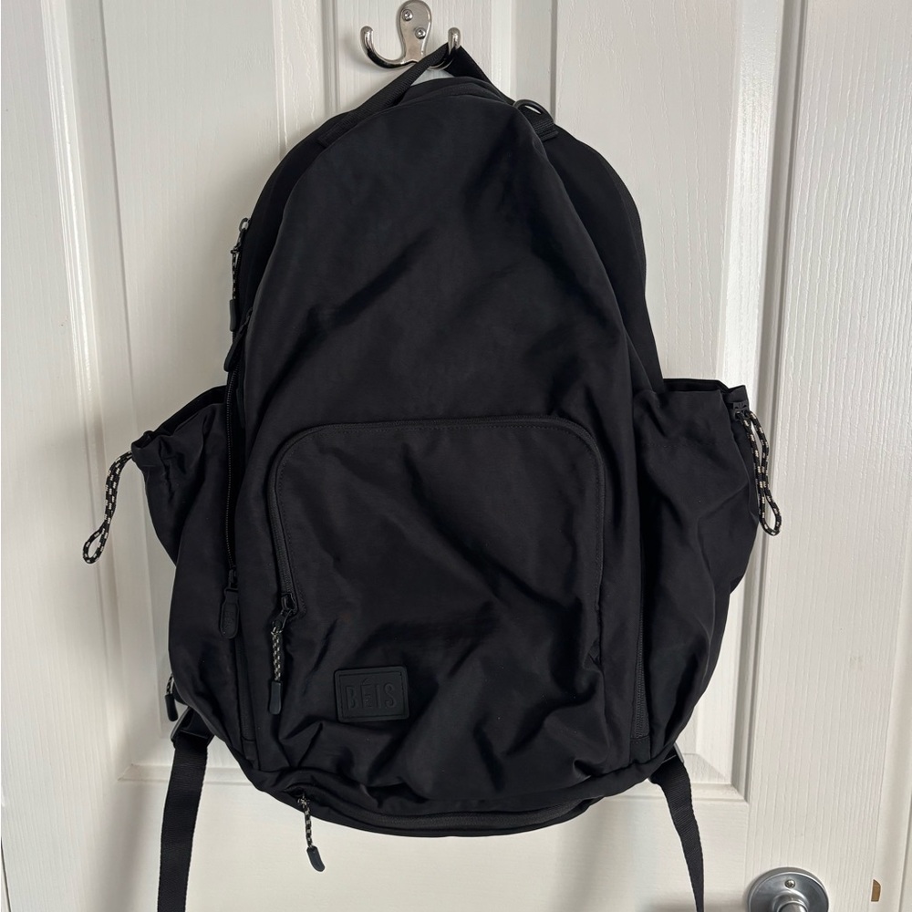BEIS Black Everyday Backpack